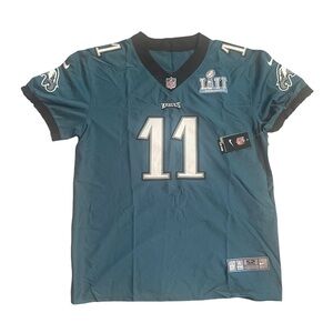 Authentic Nike On-Field Carson Wentz Eagles Jersey - Size 52 (Super Bowl 52)
